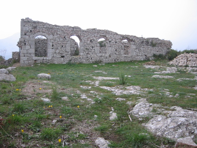 old castle walls