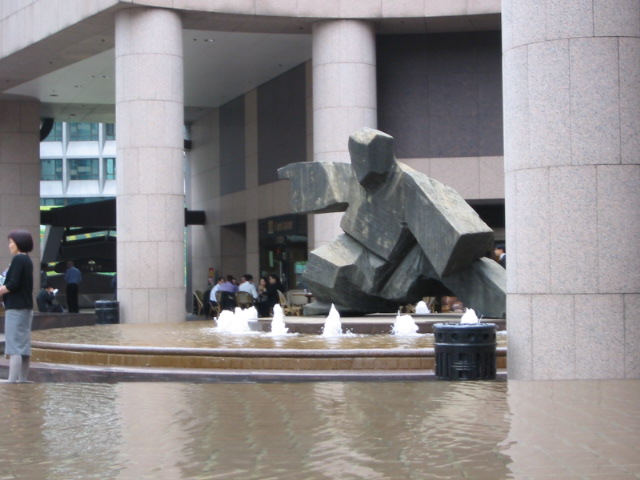 Tai Chi sculpture
