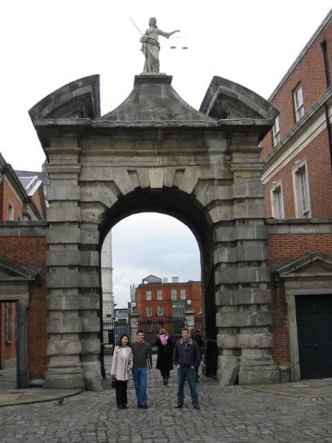 Dublin Castle entrance