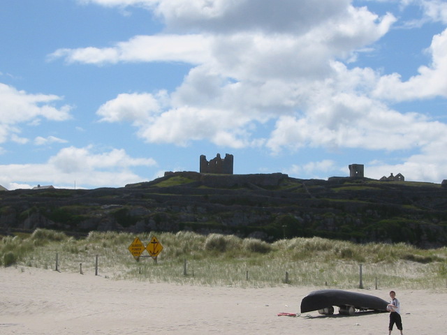 Inisheer castle and signal tower