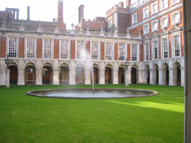 courtyard in palace