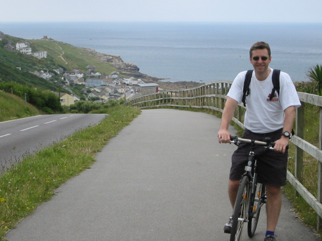 on road from Sennen Cove