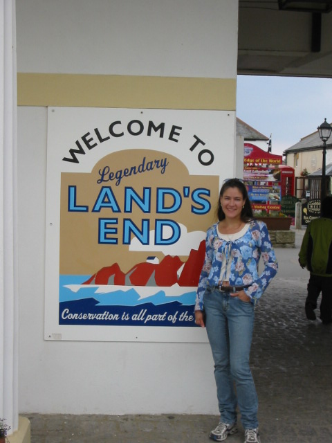 Lands End sign