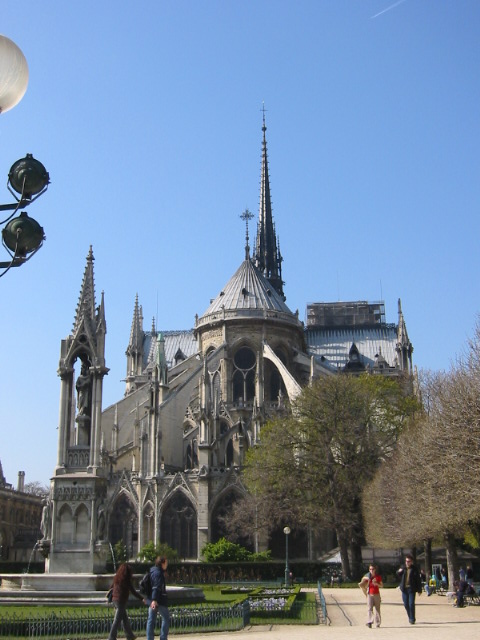 back Notre Dame Cathedral