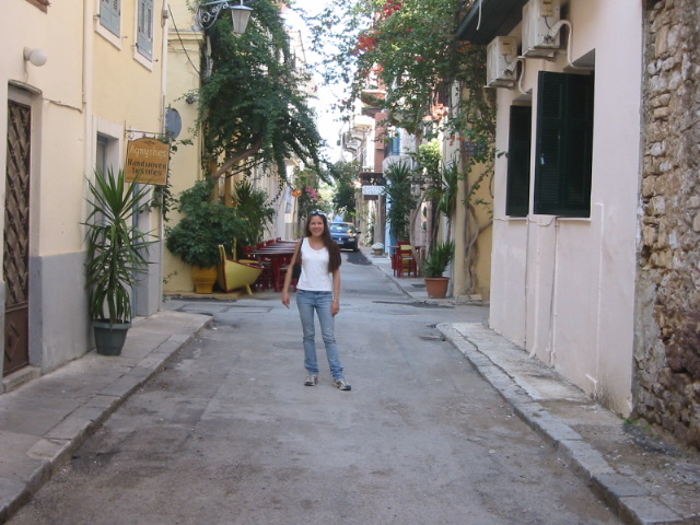 me Nafplio streets
