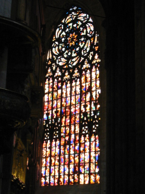 Duomo inside window