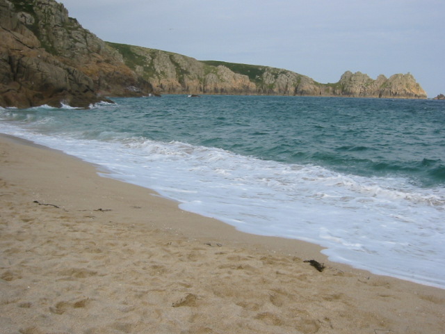 Porthcurno Beach