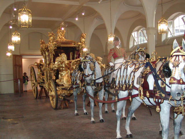 Golden carriage