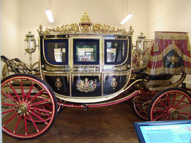 black carriage