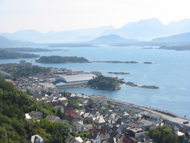 view looking back