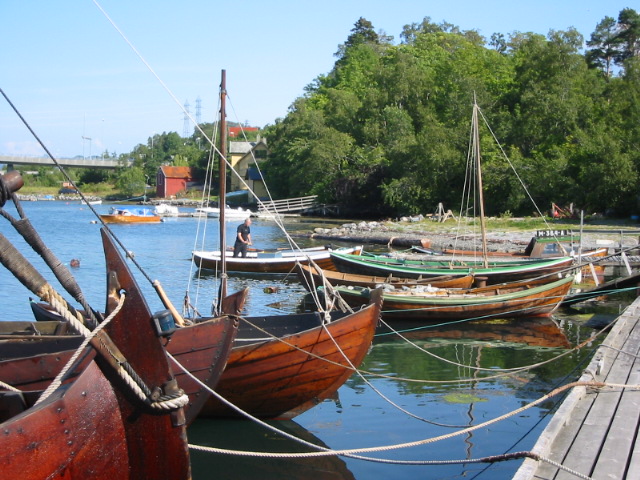 outside boats