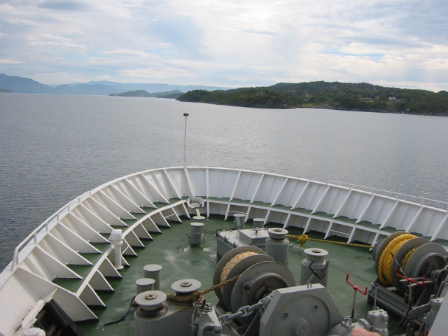 front of ship