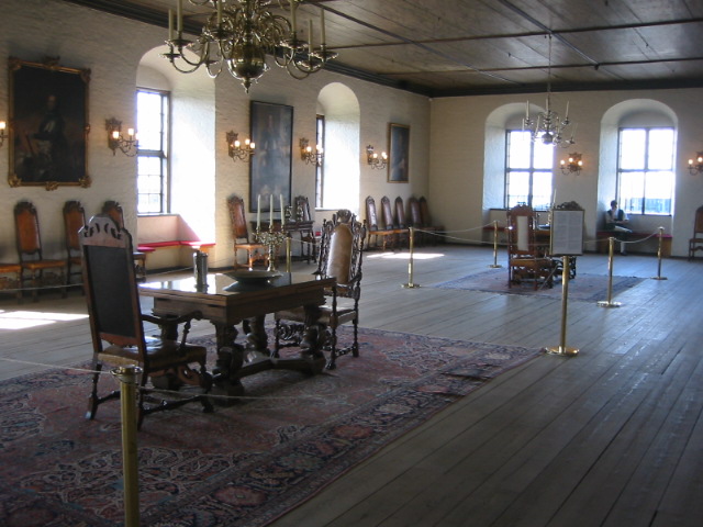 inside castle