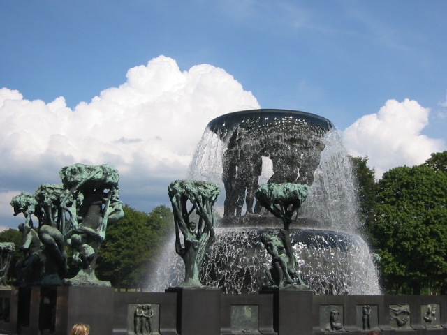 park fountain