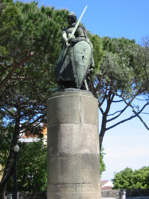 knight at castle