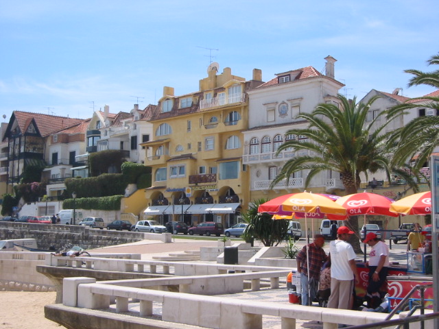 buildings lining waterfront
