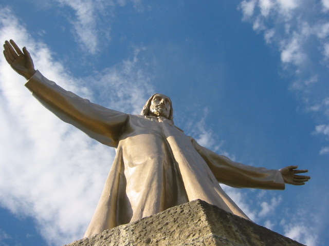 top of church