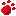 red paw